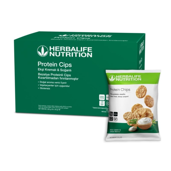 Protein Cips Ekşi Kremalı ve Soğanlı